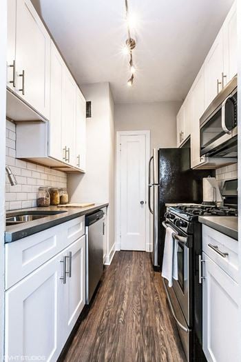 Stainless steel appliances